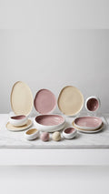 Karolina 30 Pcs - 60 Pcs Dinner Set mix kashmir