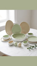 Karolina 30 Pcs - 60 Pcs DinnerSet mix mintgreen