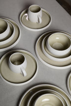 Karolina 30-Piece Dinner Set Olive Stone