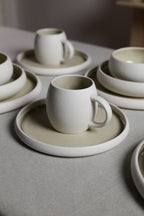Karolina 30-Piece Dinner Set Olive Stone