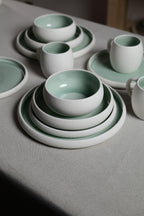 Karolina 30-Piece Dinner Set Mint Stone