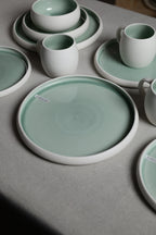 Karolina 30-Piece Dinner Set Mint Stone
