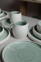 Karolina 30-Piece Dinner Set Mint Stone