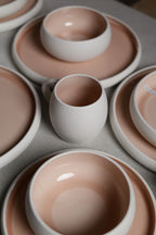 Karolina 30-Piece Dinner Set Peach Stone