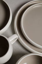Karolina 30-Piece Dinner Set Beige Glossy