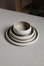 Karolina 30-Piece Dinner Set Beige Glossy