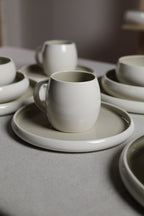 Karolina 30-Piece Dinner Set Ivory Glossy
