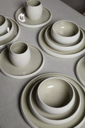 Karolina 30-Piece Dinner Set Ivory Glossy
