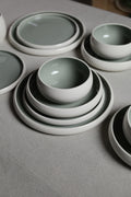 Karolina 30-Piece Dinner Set Sage Glossy