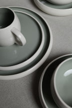 Karolina 30-Piece Dinner Set Sage Glossy
