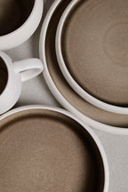 Karolina 30-Piece Dinner Set Taupe Stone