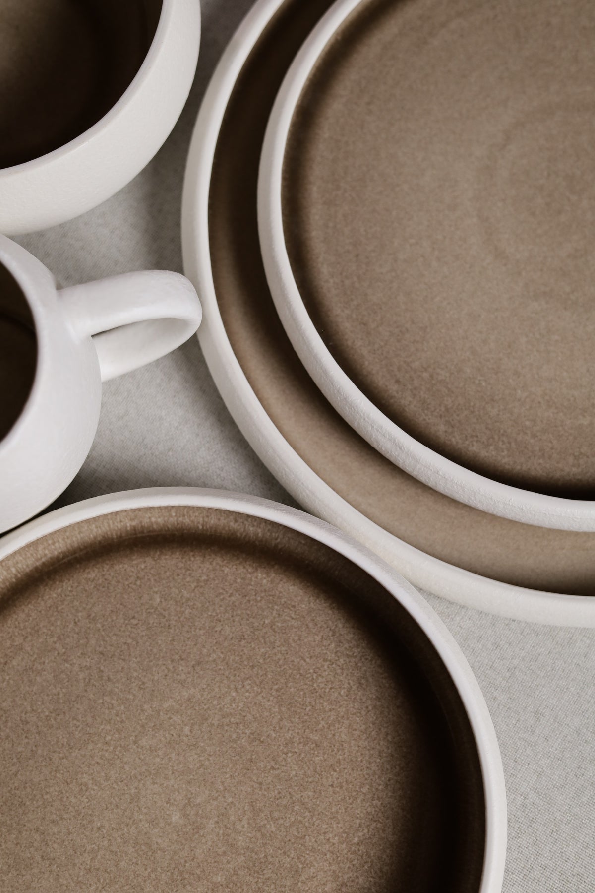 Karolina 30-Piece Dinner Set Taupe Stone