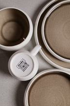 Karolina 30-Piece Dinner Set Taupe Stone