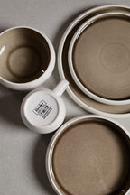 Karolina 30-Piece Dinner Set Taupe Stone