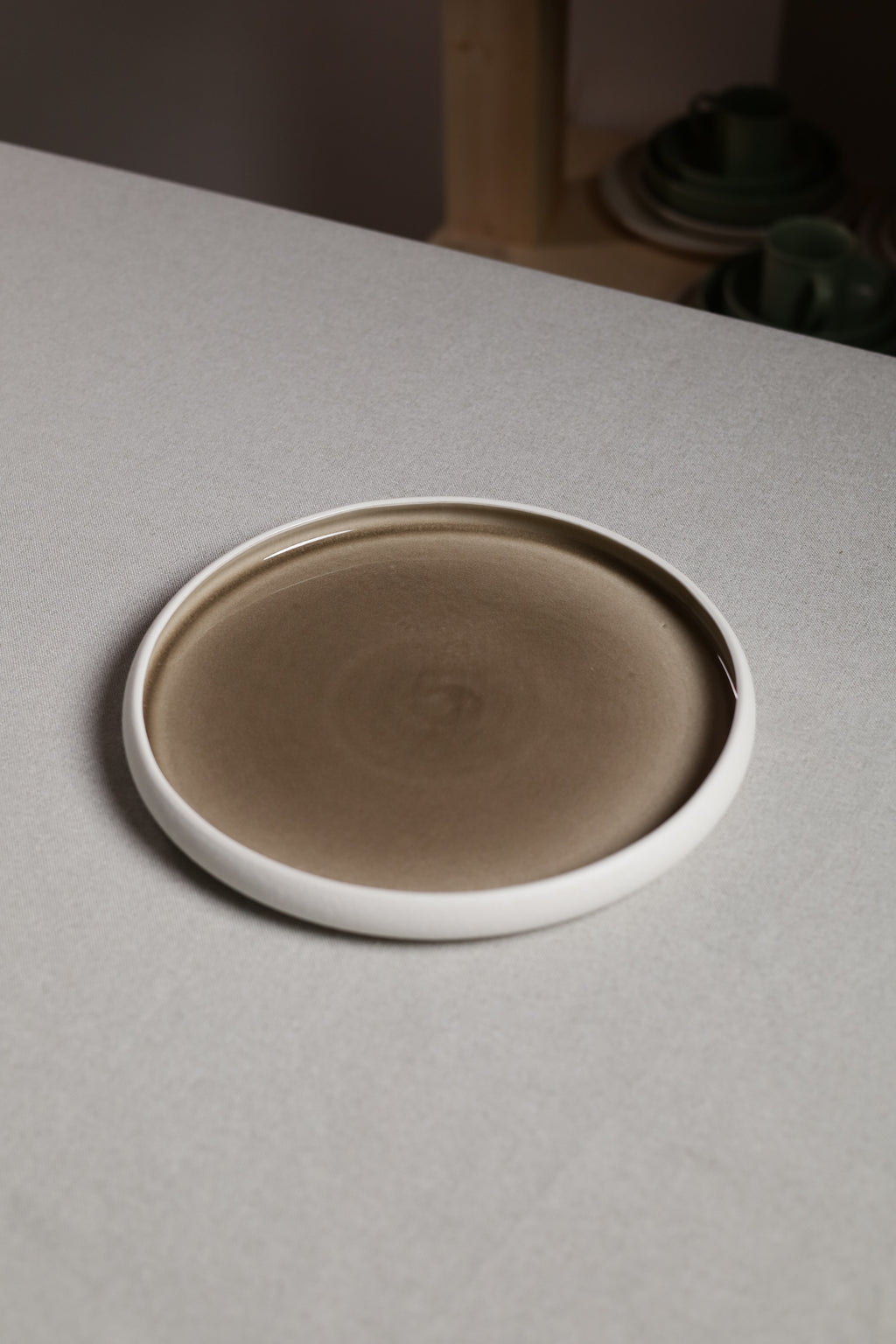 Karolina 30-Piece Dinner Set Taupe Stone