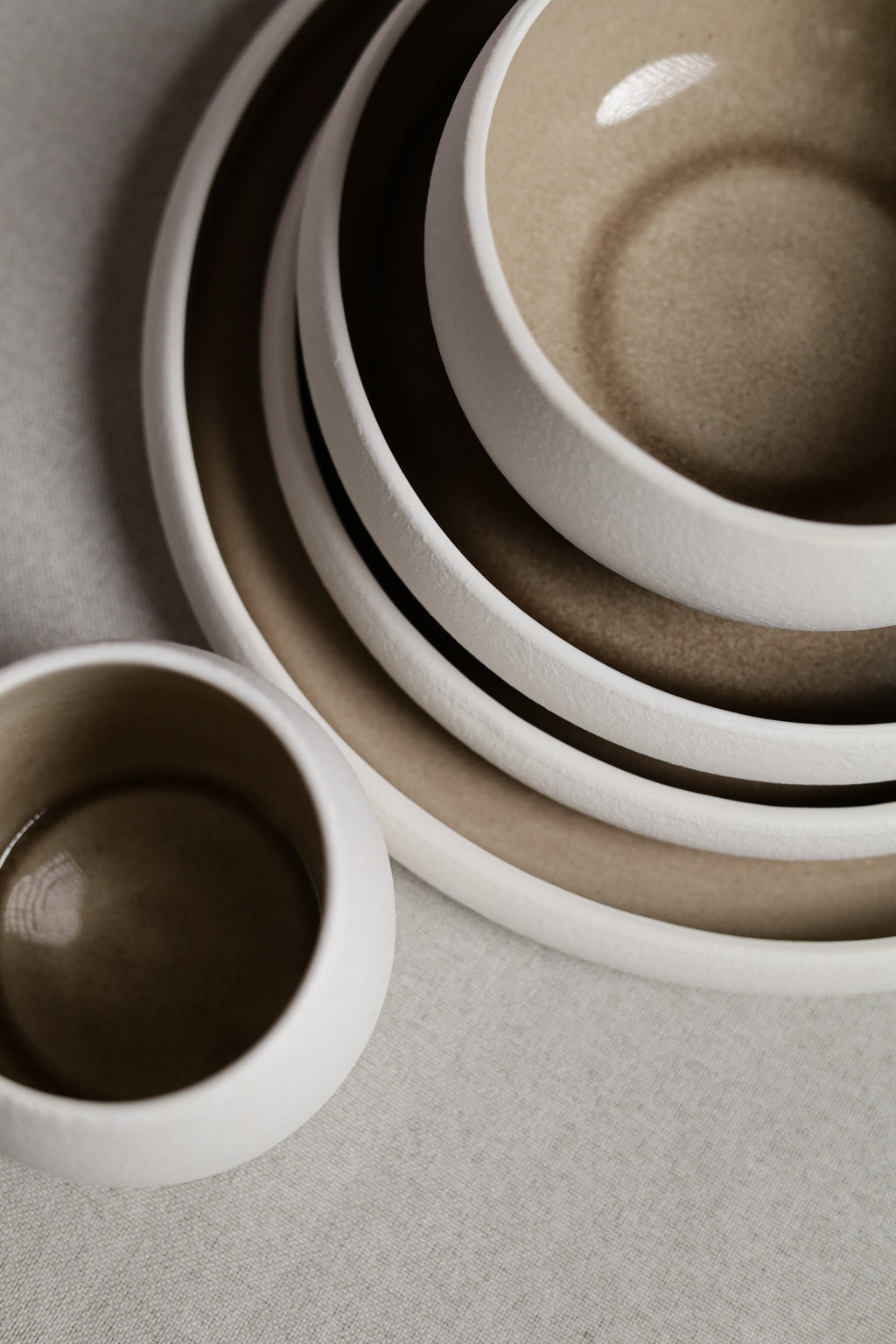 Karolina 30-Piece Dinner Set Taupe Stone