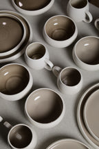 Karolina 30-Piece Dinner Set Taupe Stone