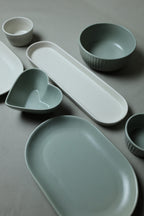 Karolina 30-Piece Dinner Set (Ribbed)
