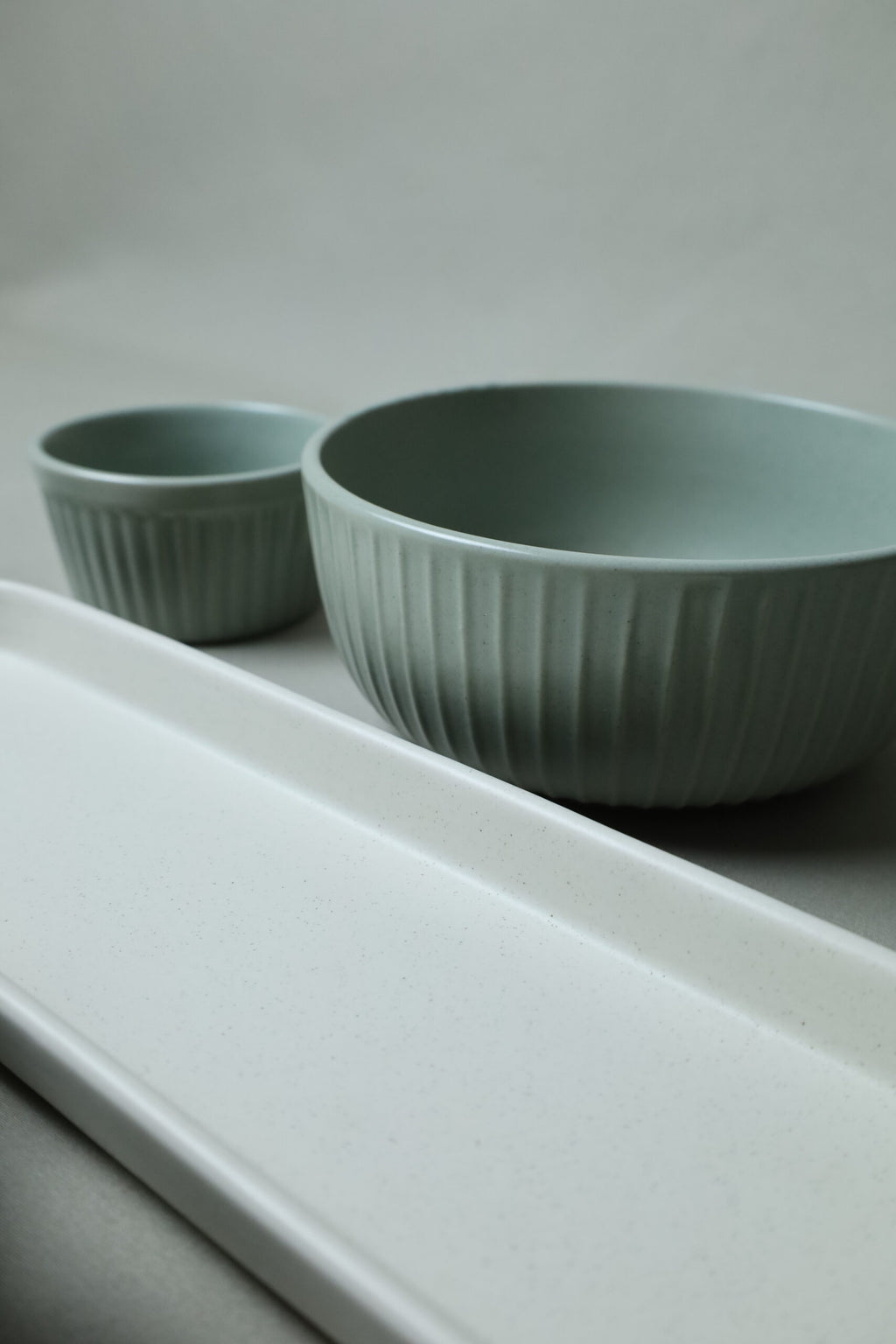 Karolina 30-Piece Dinner Set (Ribbed)