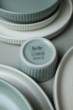 Karolina 30-Piece Dinner Set (Ribbed)