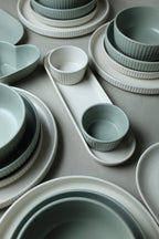 Karolina 30-Piece Dinner Set (Ribbed)