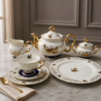 tea and cake set 24-piece