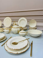 ELEGANT Dinner Set 62 Pcs - 124 Pcs