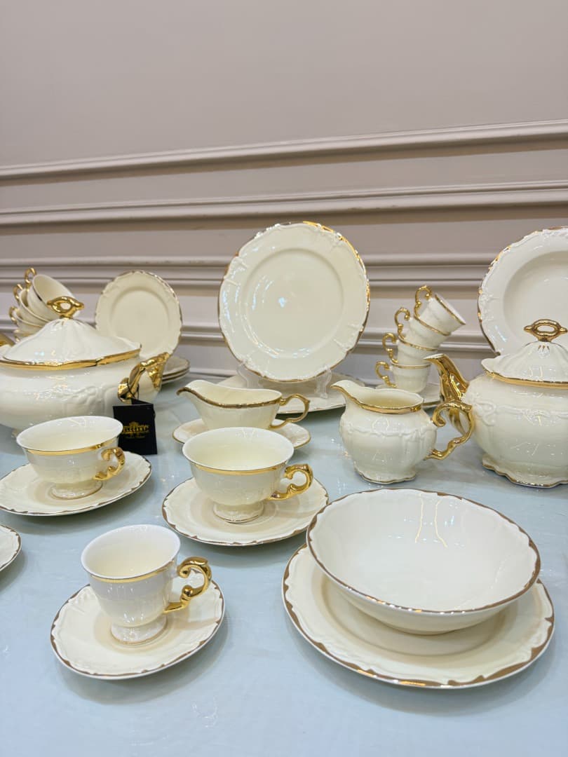 ELEGANT Dinner Set 62 Pcs - 124 Pcs