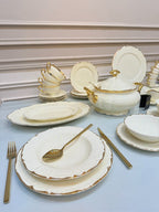 ELEGANT Dinner Set 62 Pcs - 124 Pcs