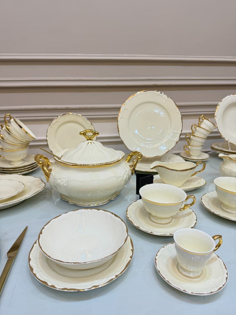 ELEGANT Dinner Set 62 Pcs - 124 Pcs