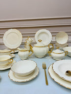 ELEGANT Dinner Set 62 Pcs - 124 Pcs