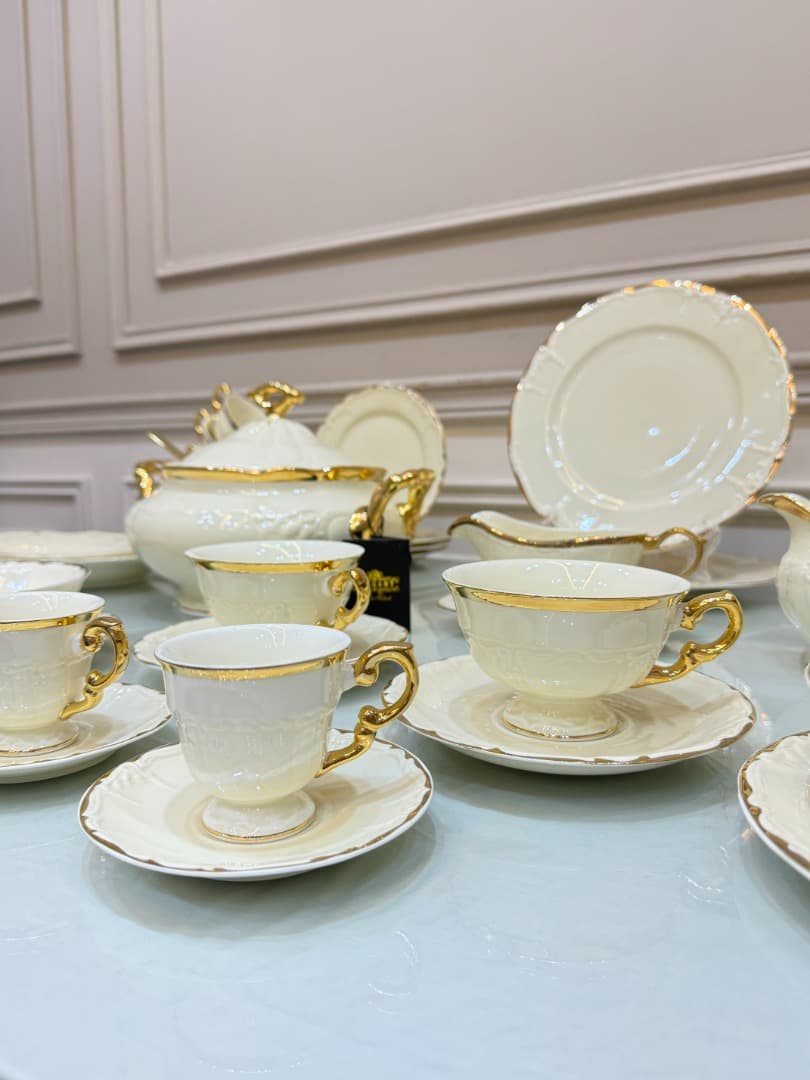 ELEGANT Dinner Set 62 Pcs - 124 Pcs