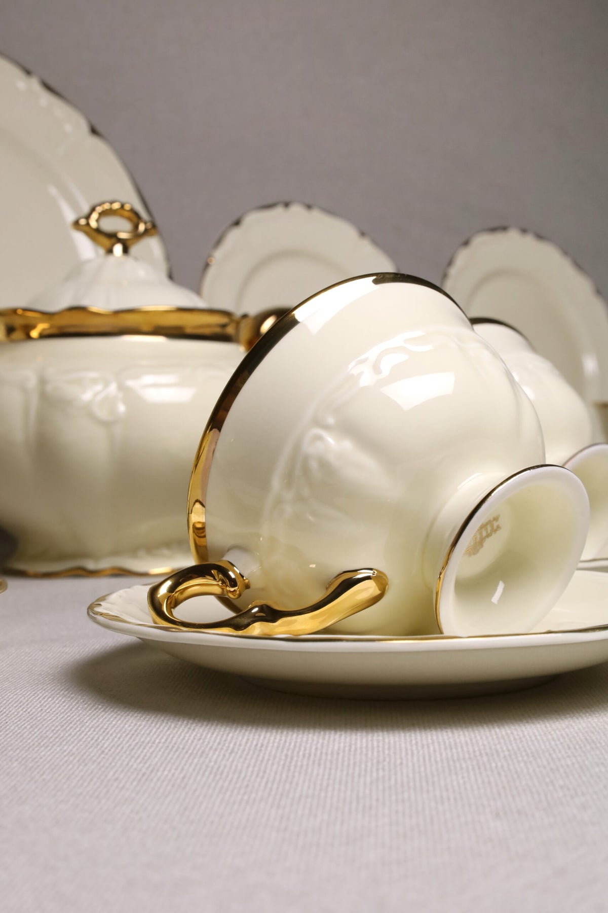 tea and cake set 24-piece