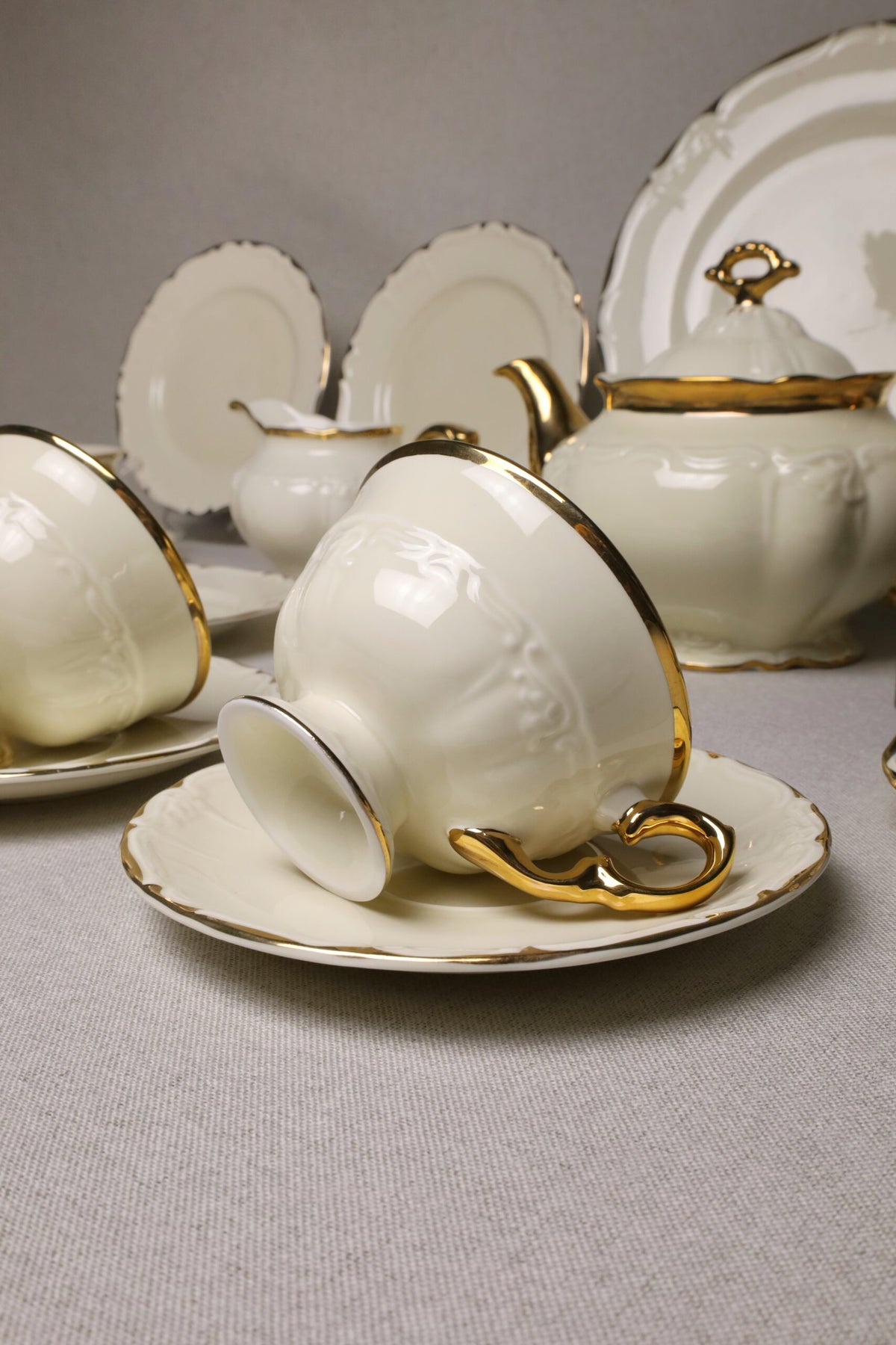 tea and cake set 24-piece