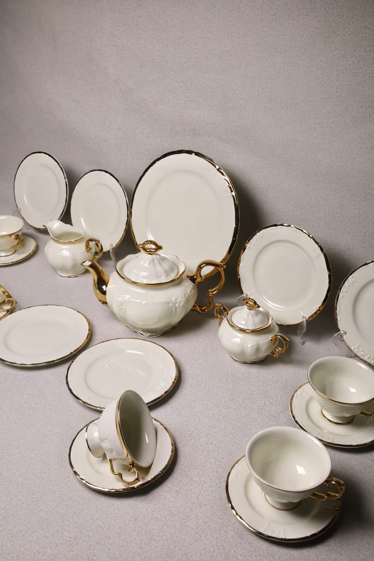 tea and cake set 24-piece