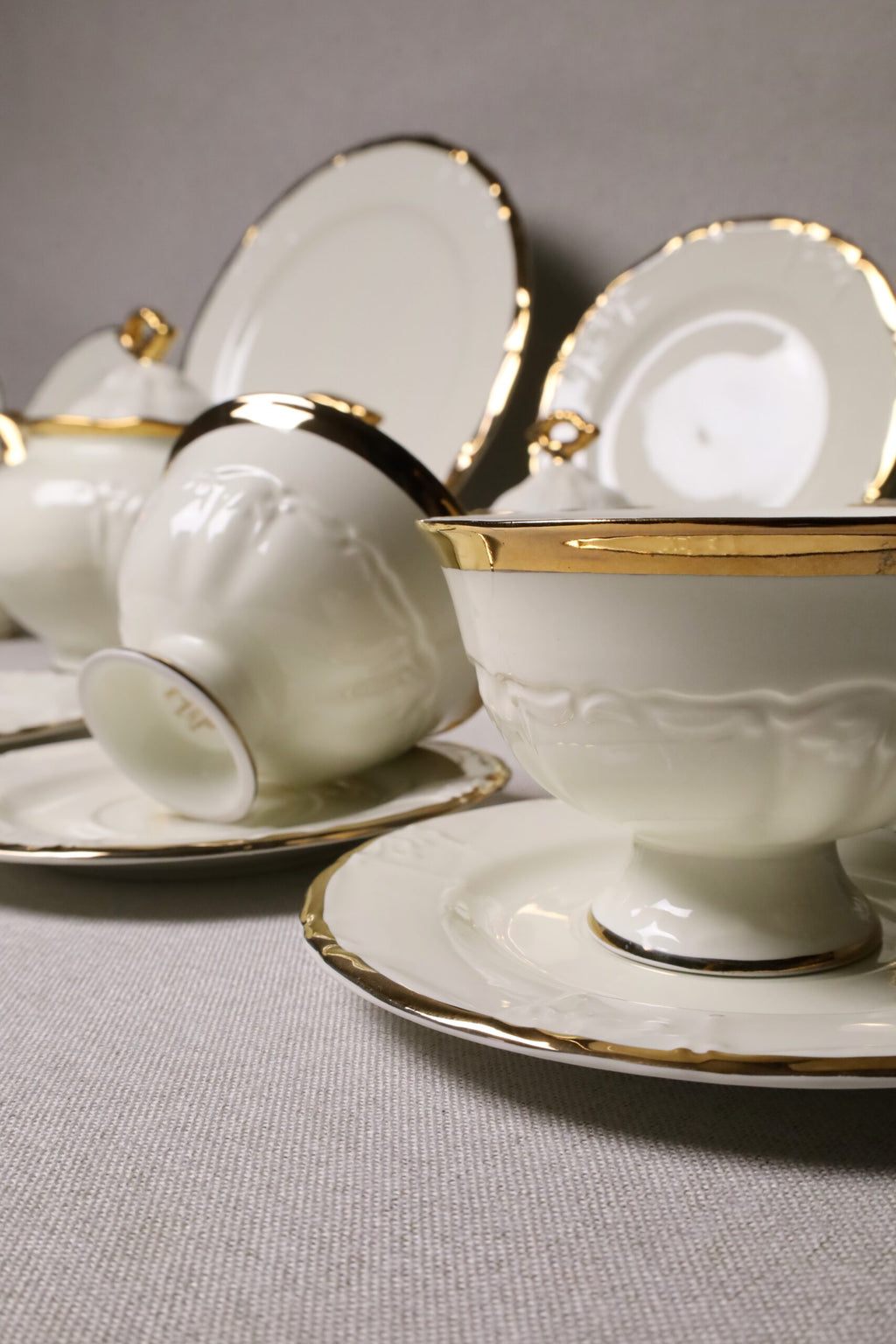 tea and cake set 24-piece