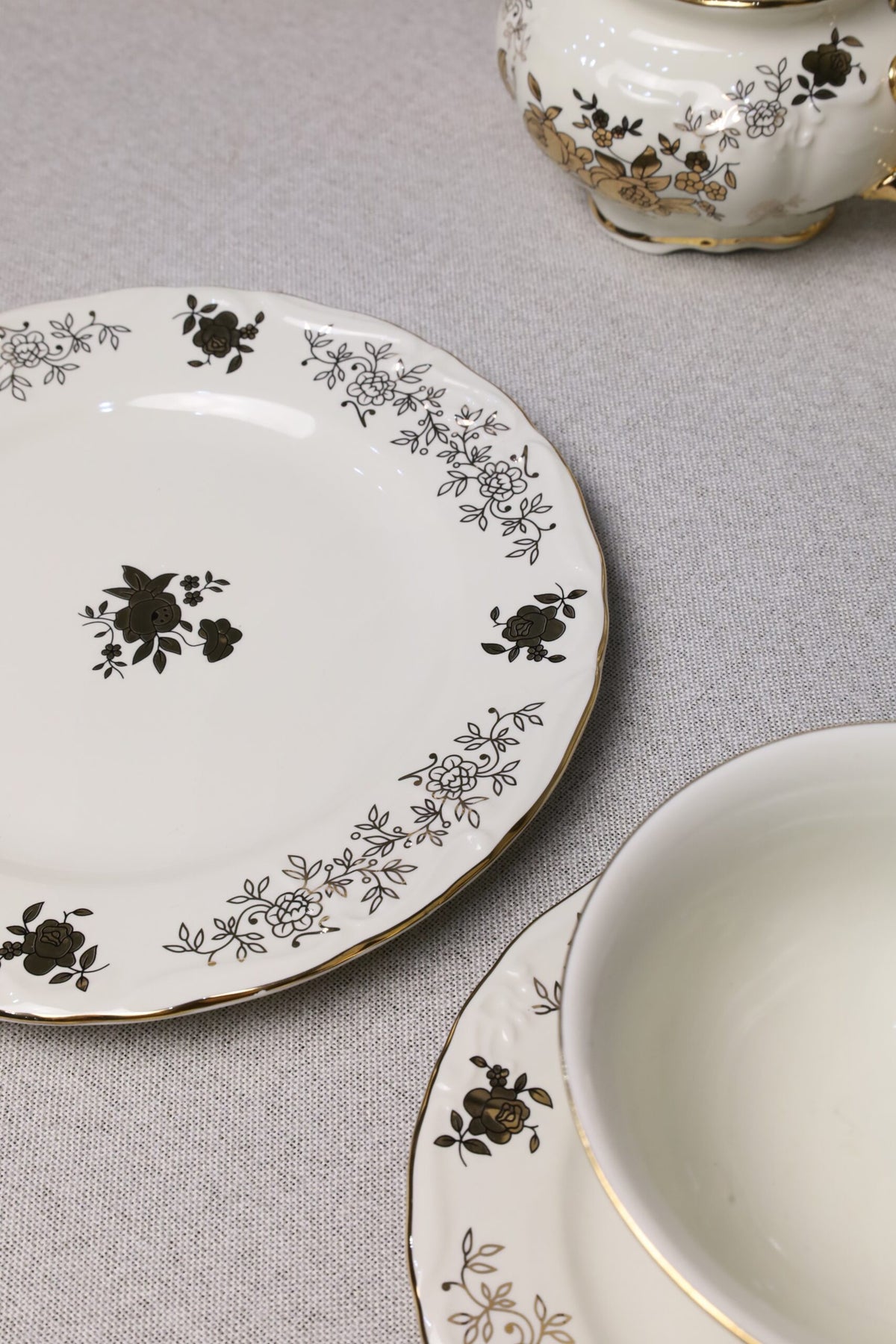 tea and cake set 24-piece