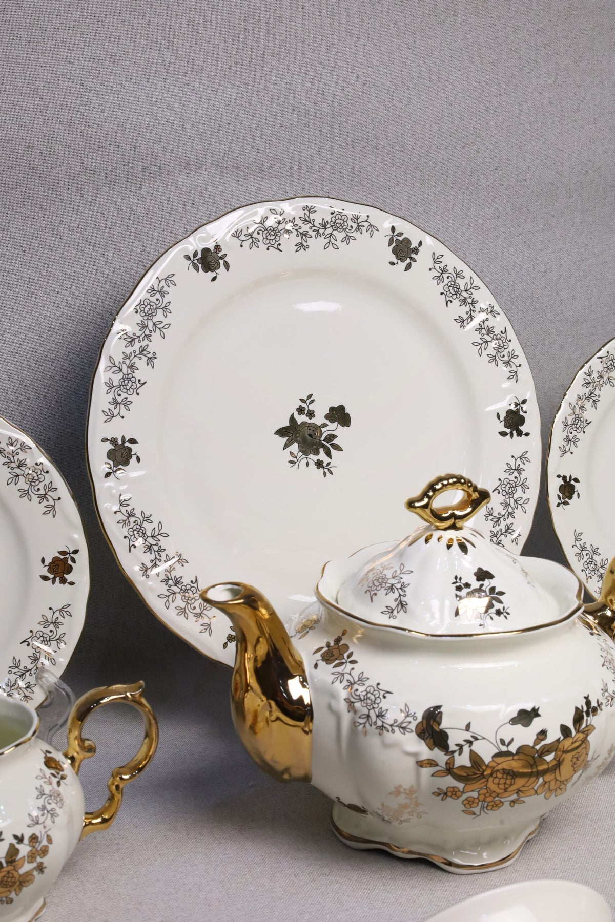 tea and cake set 24-piece