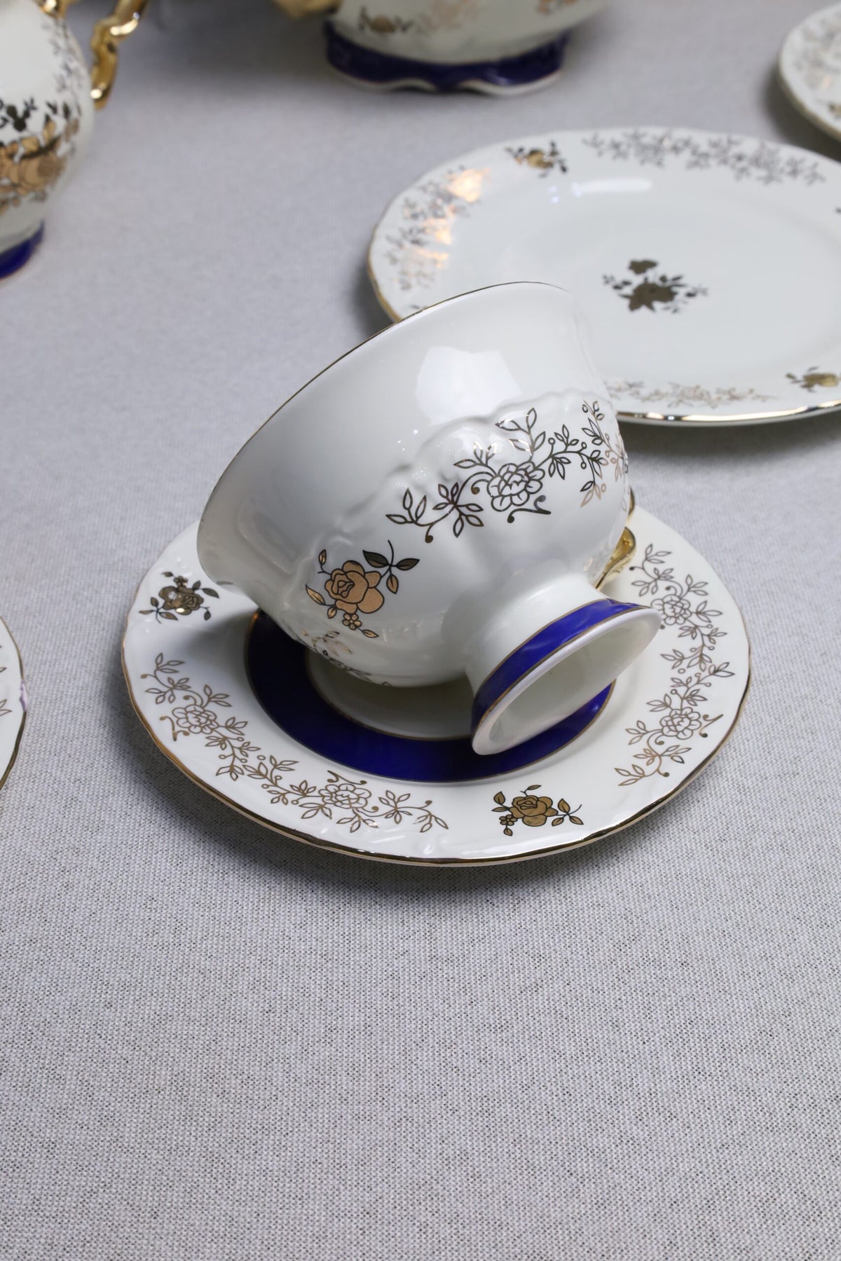 tea and cake set 24-piece