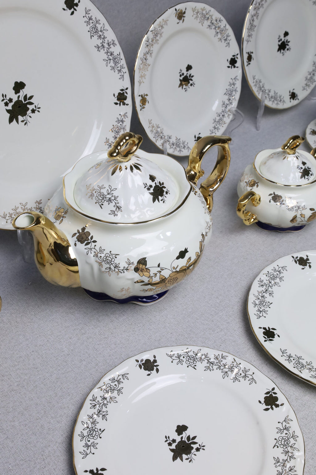 tea and cake set 24-piece