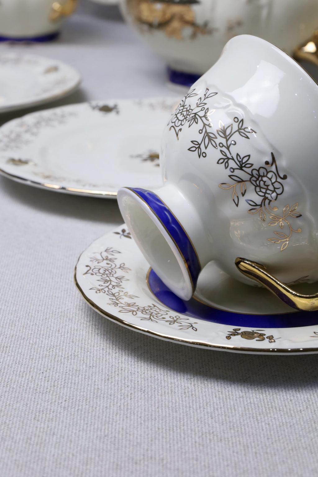 tea and cake set 24-piece