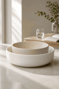 Karolina Porcelain Baking Dish Set 2 Pcs matte color