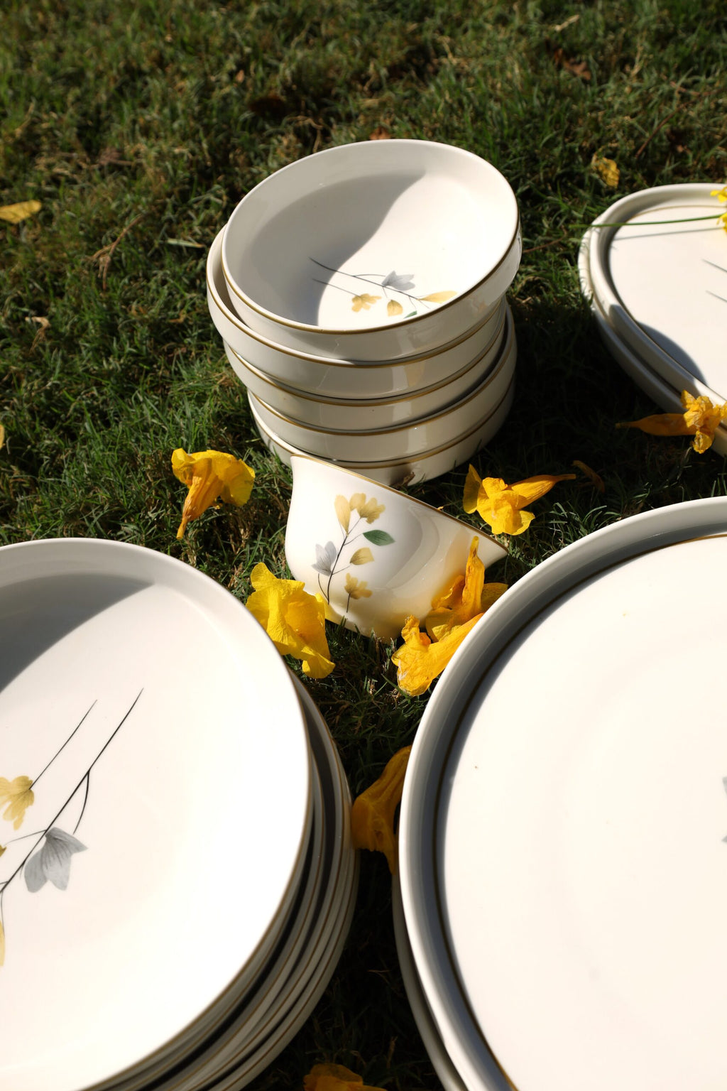 Karolina Flowers 30-Piece Dinner Set