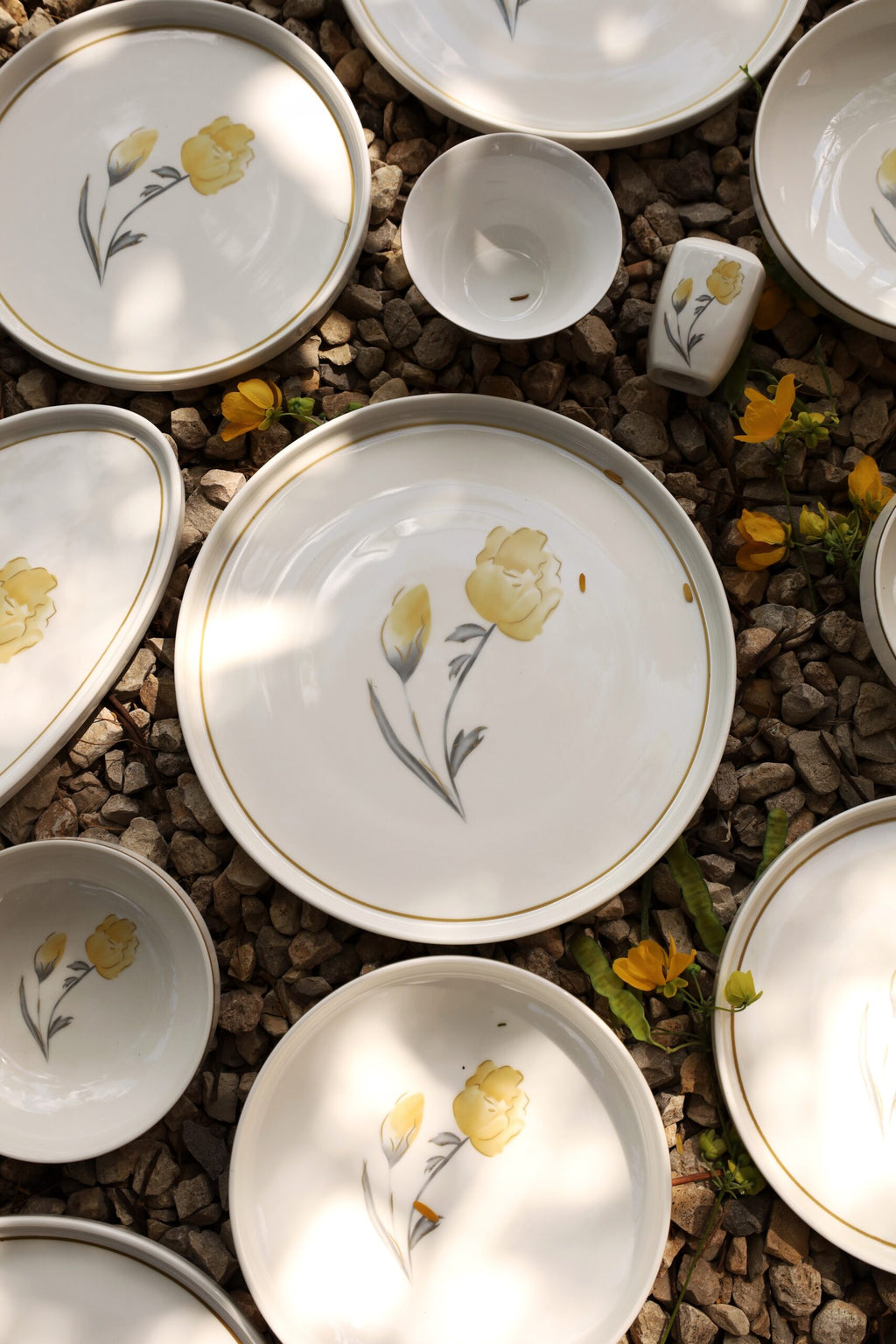 Karolina Flowers 30-Piece Dinner Set