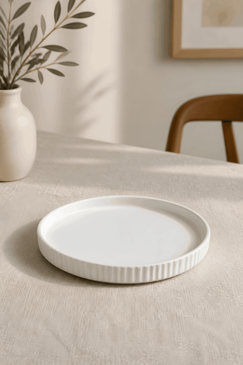 Karolina 1-Flat Plate (Ribbed)