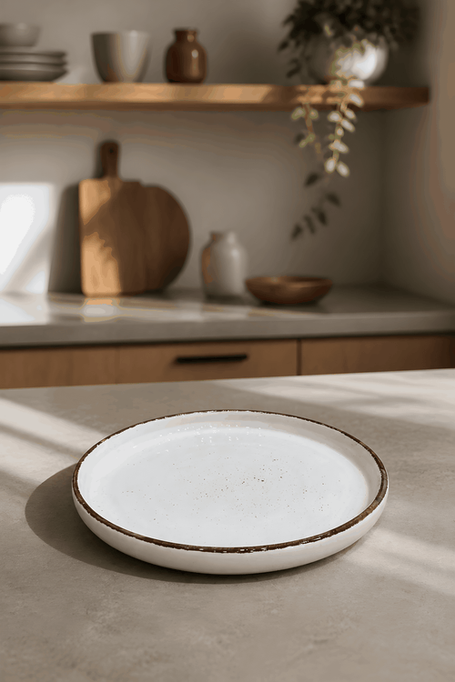 Karolina 1-Flat Plate (White)
