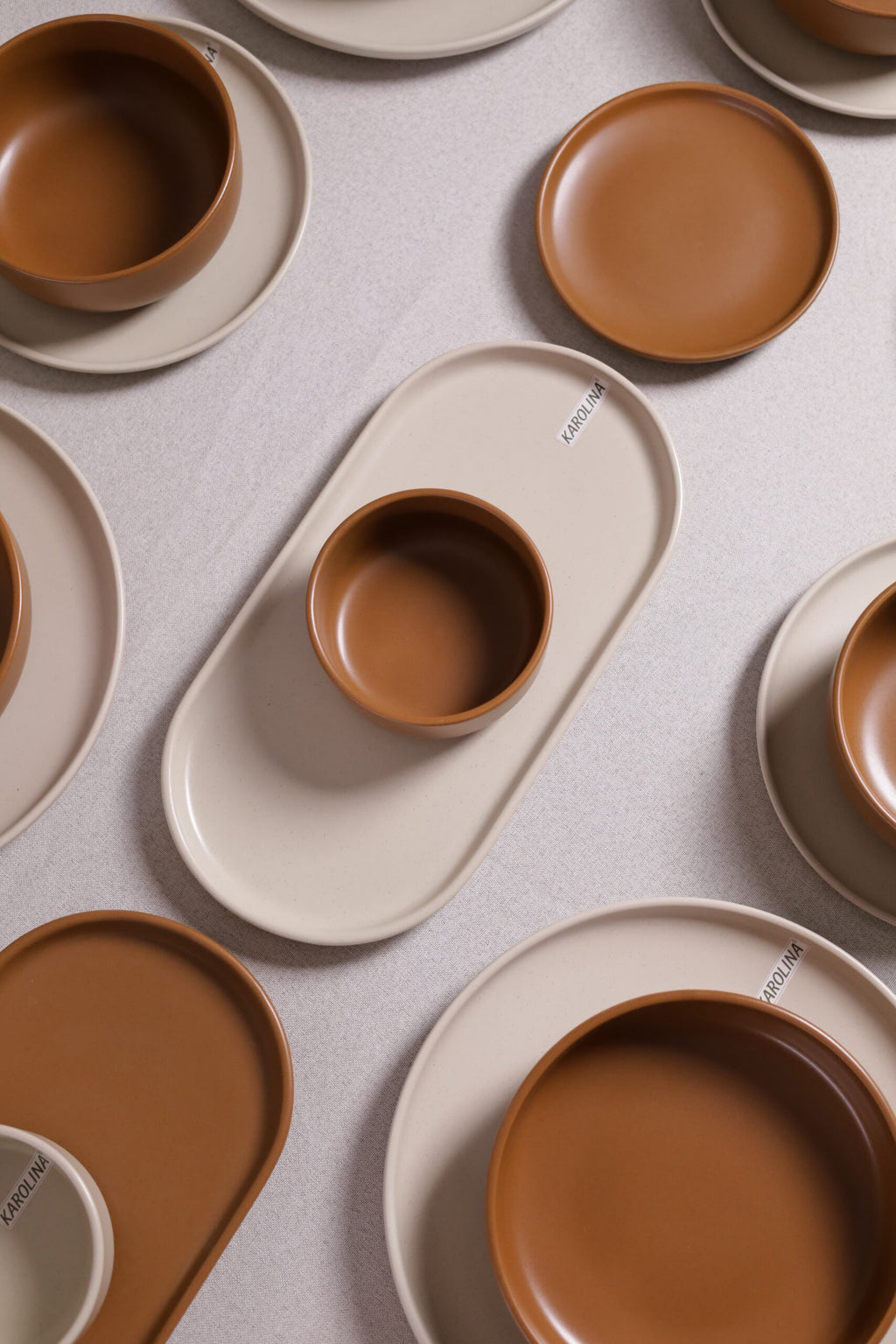 Karolina 30-Piece Dinner Set Matte