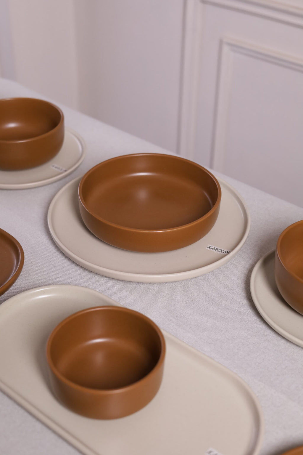 Karolina 30-Piece Dinner Set Matte