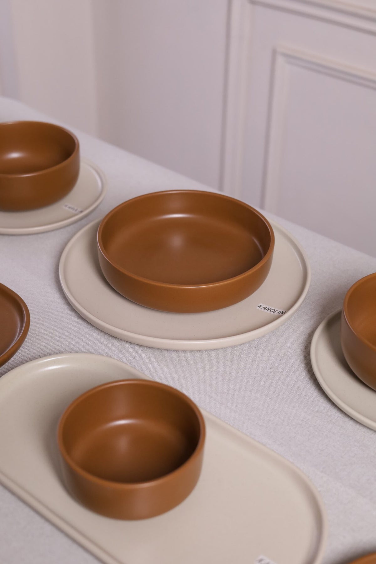 Karolina 30-Piece Dinner Set Matte