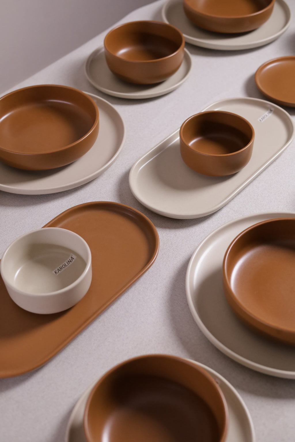 Karolina 30-Piece Dinner Set Matte